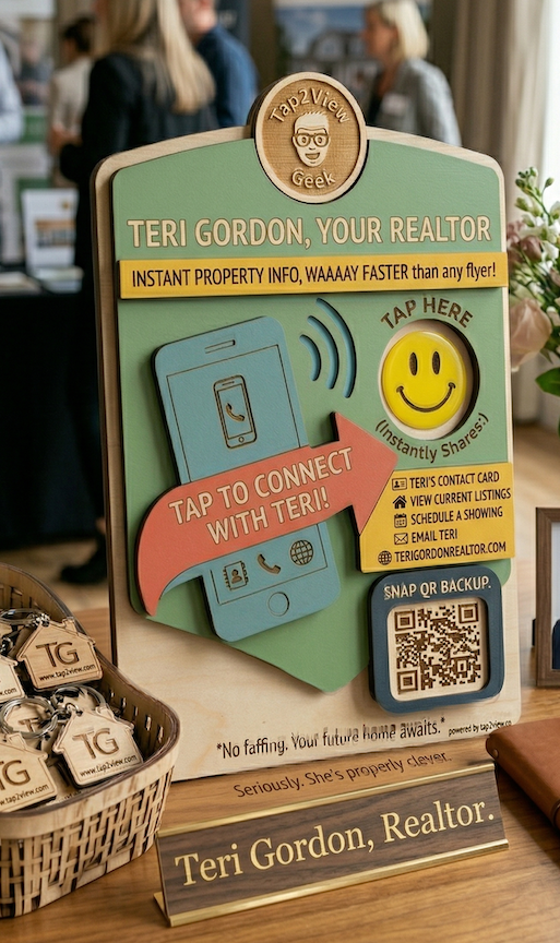 Teri Gordon Realtor Counter Sign